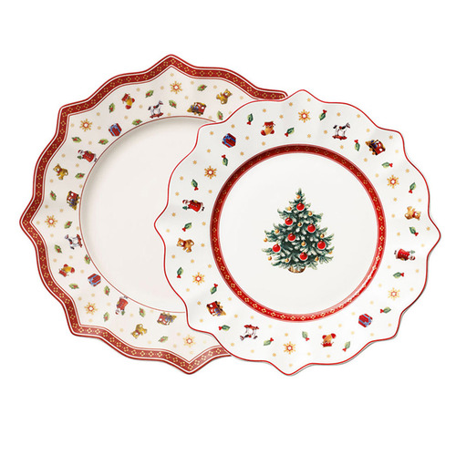 8 Piece Toy's Delight Porcelain Dinner Set