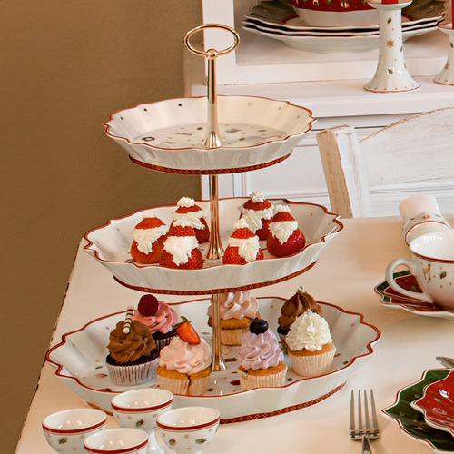 Toy's Delight 3 Tier Pastry Tray