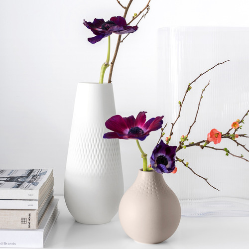 Collier Carre Porcelain Vase | Temple & Webster