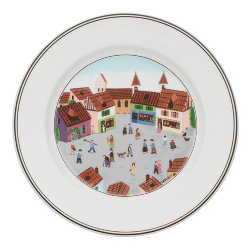 Design Naif Village 27cm Porcelain Dinner Plate