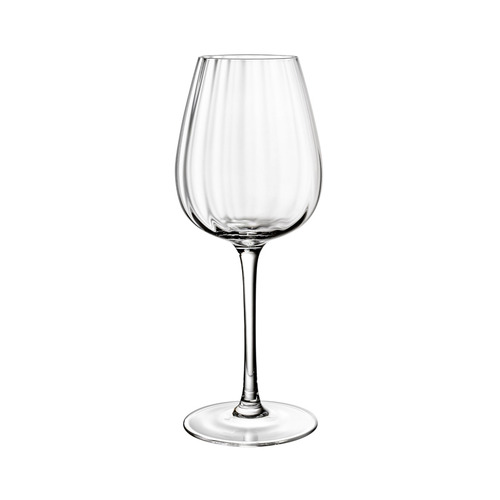 Rose Garden White Wine Goblets