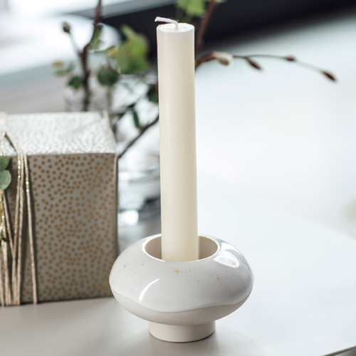 Donut Winter Glow Candle Holder