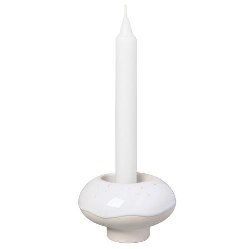 Donut Winter Glow Candle Holder