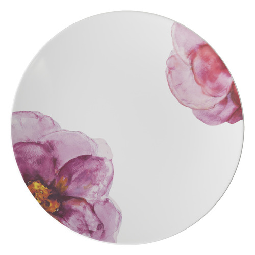 Rose Garden 32cm Porcelain Coupe Buffet Plate | Temple & Webster