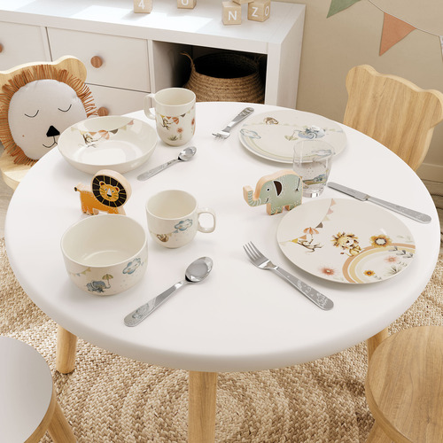 7 Piece Kid's Roar like a Lion Crockery Set