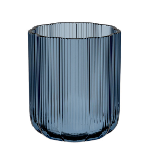Clear Fleur Glass Vase