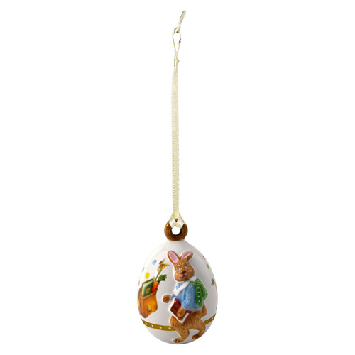 Annual Easter Edition Egg Porcelain Hanging Ornament