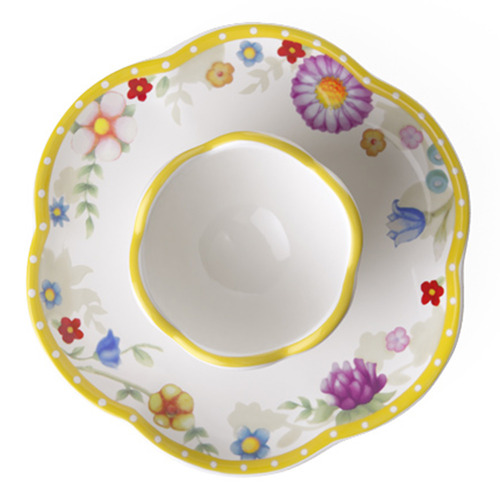 Spring Awakening 10cm Porcelain Egg Cup Plate
