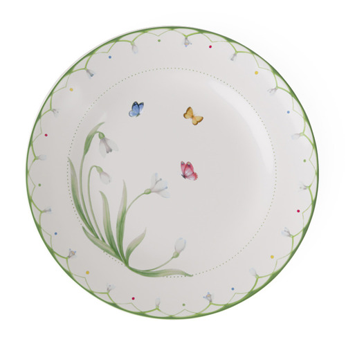 Colourful Spring 21.5cm Porcelain Breakfast Plate