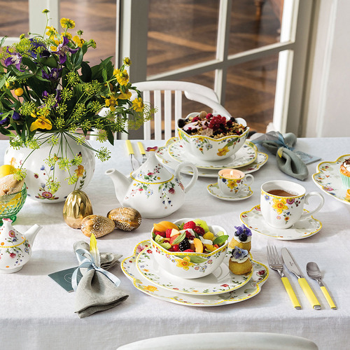Spring Awakening Porcelain Salad Bowl