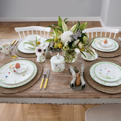 Colourful Spring 21.5cm Porcelain Breakfast Plate