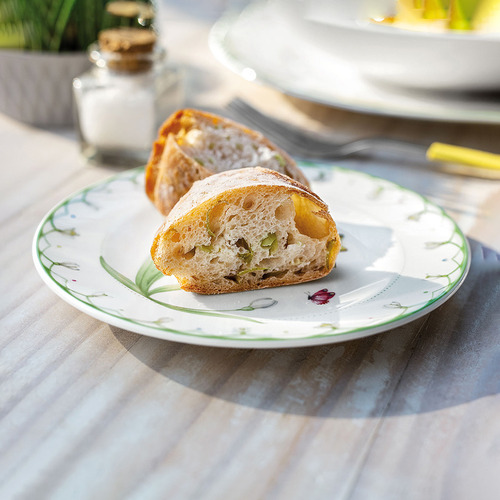 Colourful Spring 15.9cm Porcelain Bread & Butter Plate