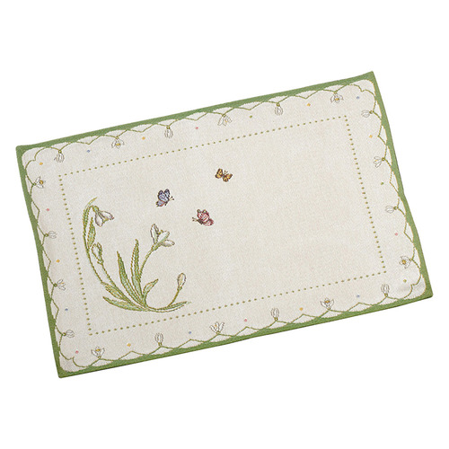 Colourful Spring Gobelin Snowdrop Cotton-Blend Placemat