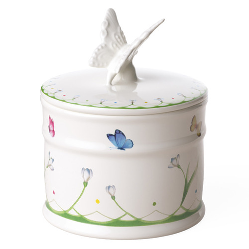 Colourful Spring Porcelain Jar