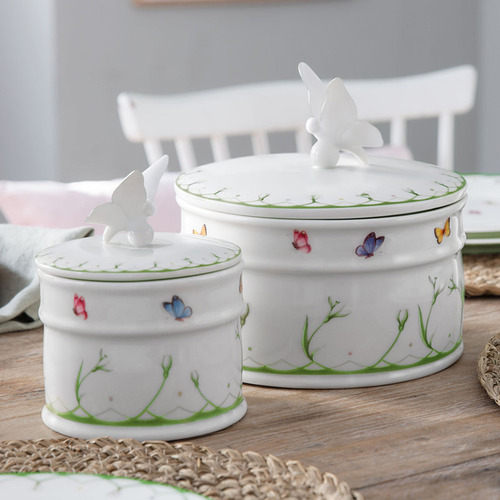 Colourful Spring Porcelain Jar