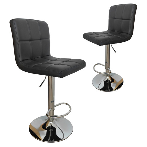 Afina Vegan Leather Adjustable Barstools