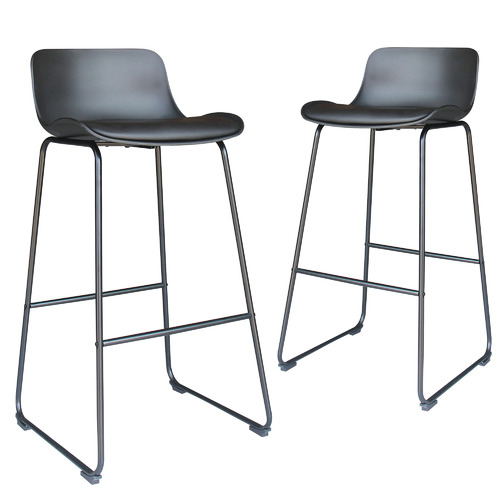 79cm Mithril Faux Leather Barstools