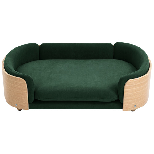 ModishHabitat Chico Velvet Dog Sofa Temple & ster