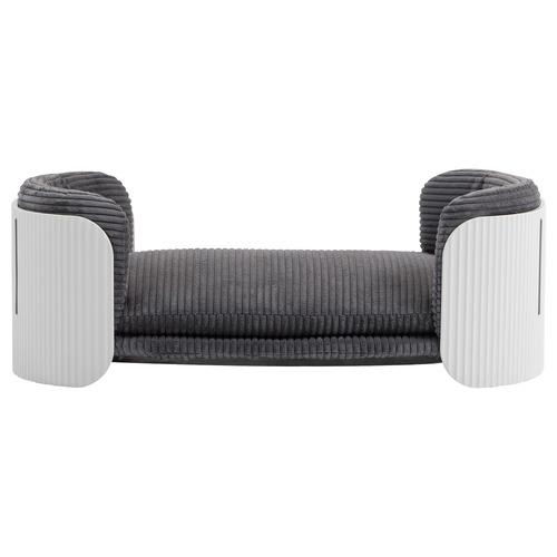 Grey Avery Corduroy Pet Sofa