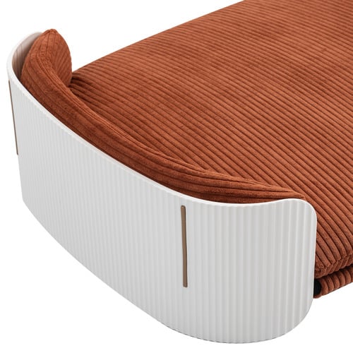 Brown Avery Corduroy Pet Sofa
