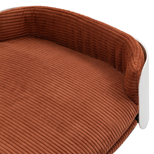 Brown Avery Corduroy Pet Sofa