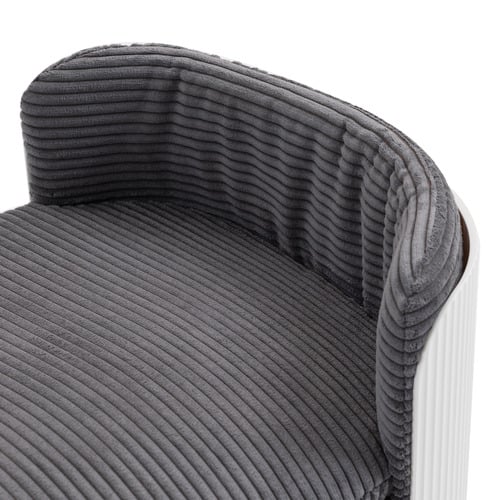Grey Avery Corduroy Pet Sofa