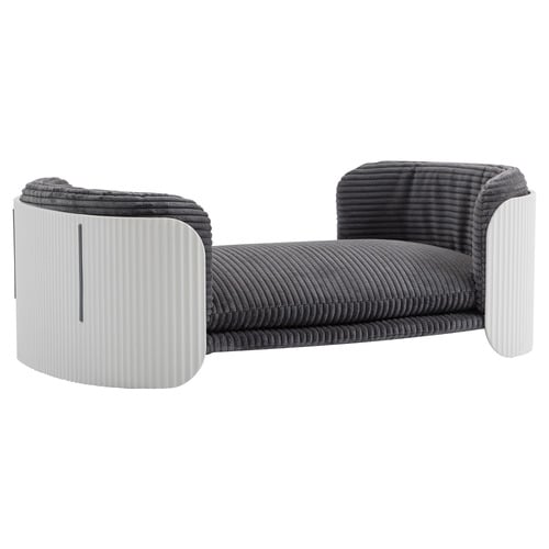 Grey Avery Corduroy Pet Sofa