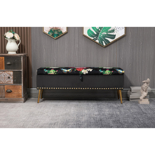 Cristy Storage Ottoman Bench