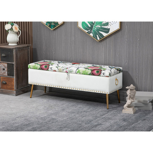 Veluz Storage Ottoman Bench