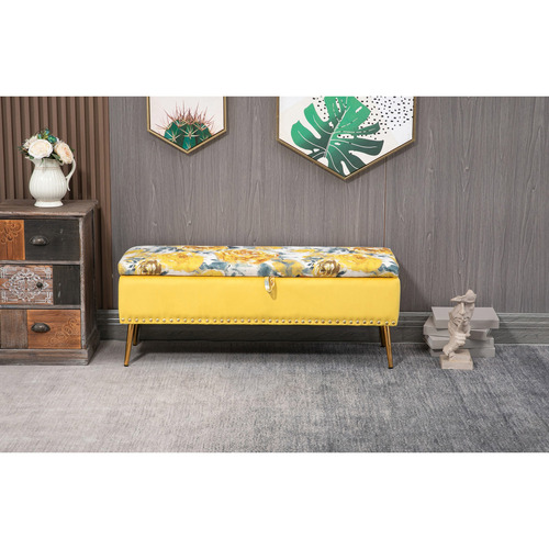Mille Storage Ottoman Bench