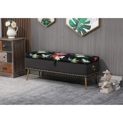Cristy Storage Ottoman Bench
