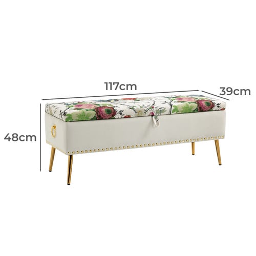Veluz Storage Ottoman Bench