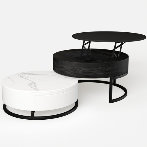2 Piece Luisa Nesting Coffee Table Set