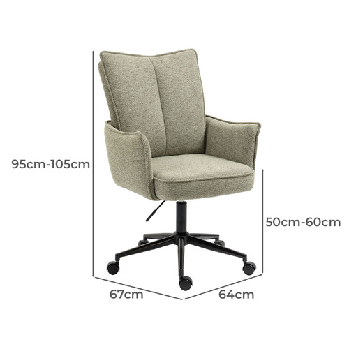 Theo Chenille Office Chair