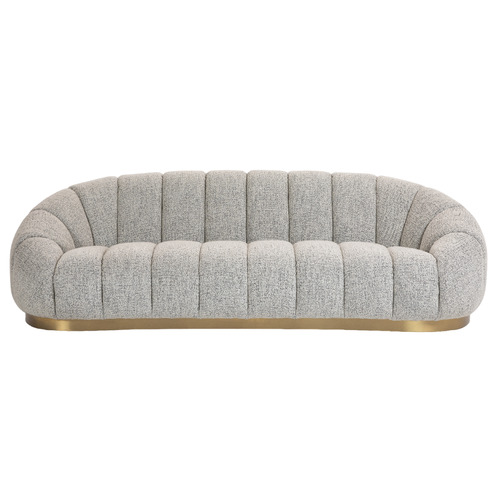 White Stone Kaeleb 3 Seater Sofa