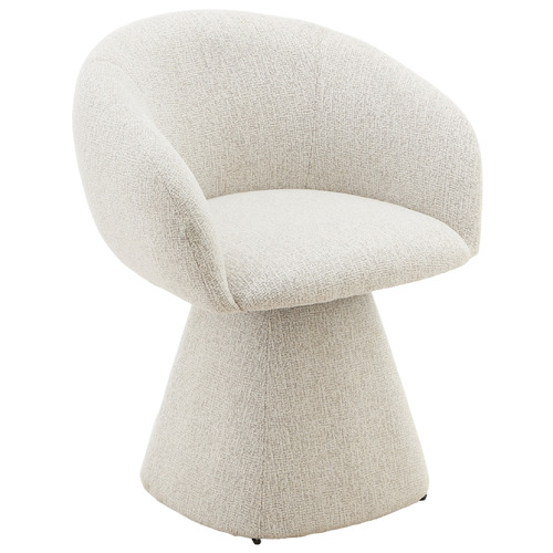 Freya Upholstered Swivel Dining Chair