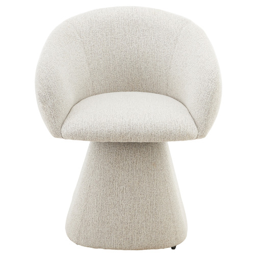 Freya Upholstered Swivel Dining Chair