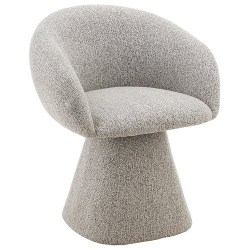 Freya Upholstered Swivel Dining Chair