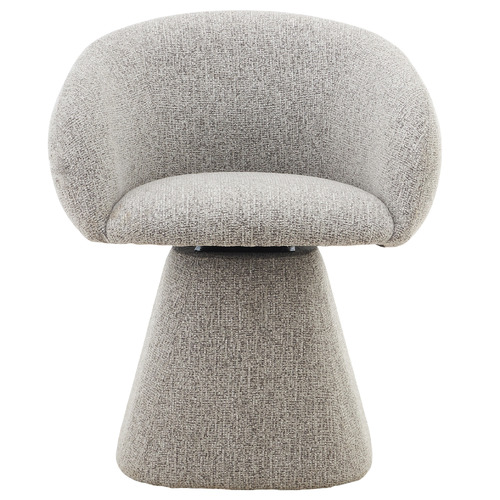 Freya Upholstered Swivel Dining Chair