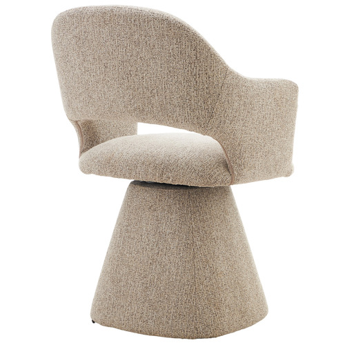Cali Upholstered Swivel Dining Chair