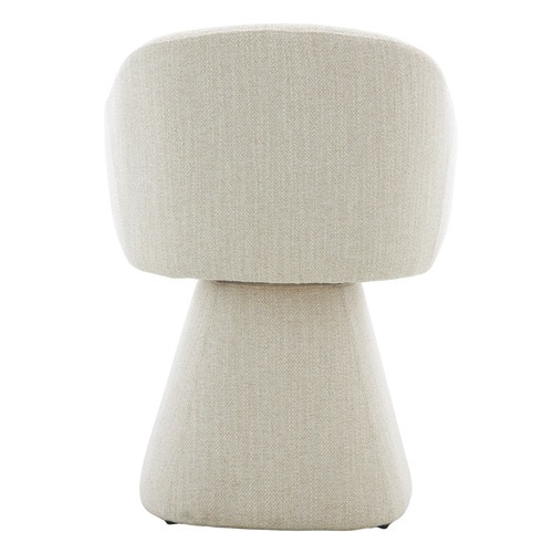 Melly Upholstered Swivel Dining Chair