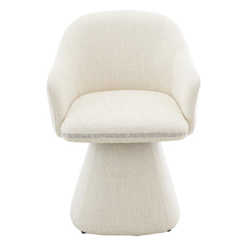 Melly I Upholstered Swivel Dining Chair