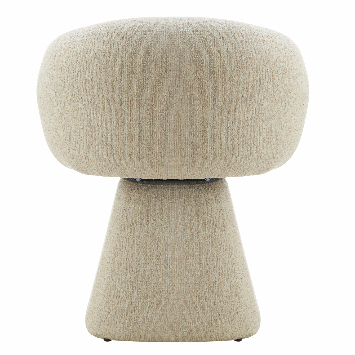 Freya Upholstered Swivel Dining Chair