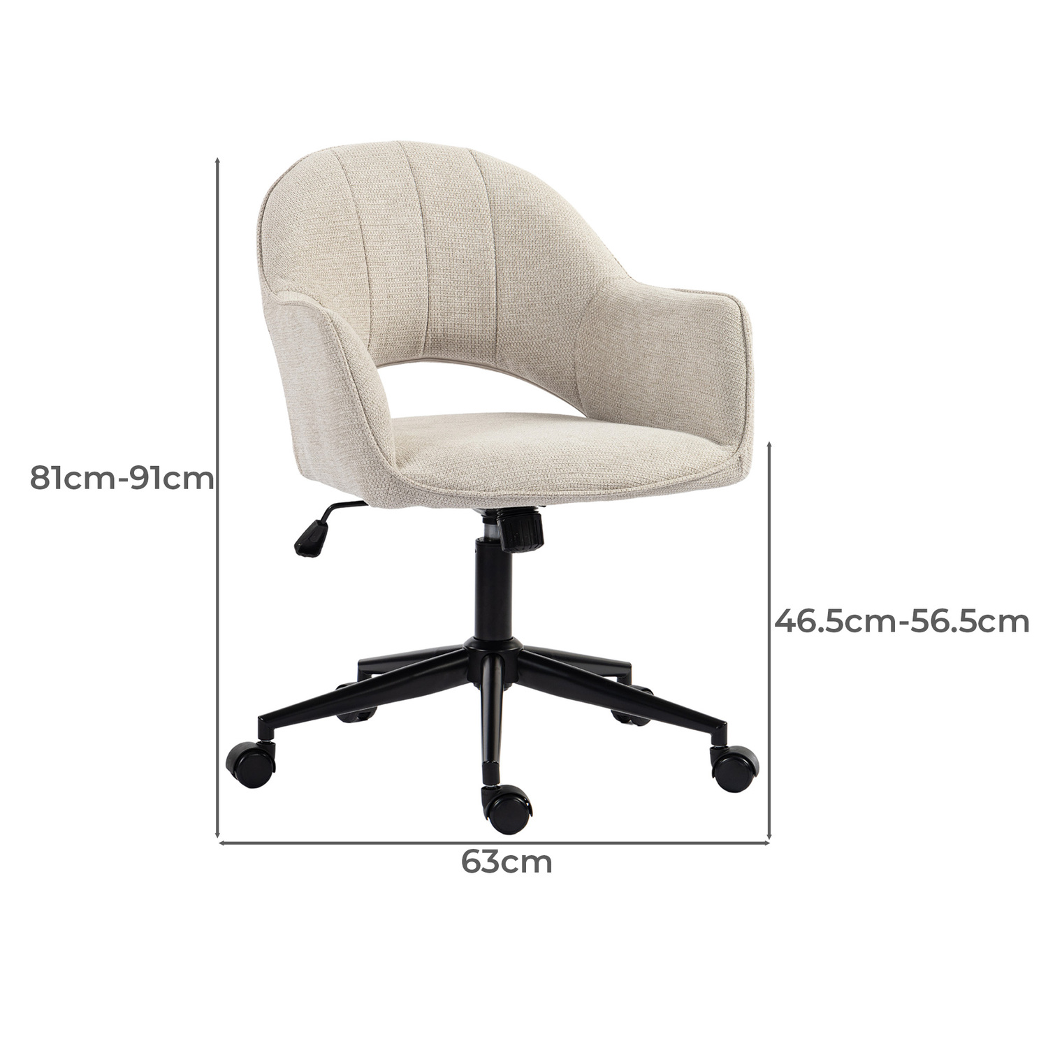 Astoria Chenille Office Chair