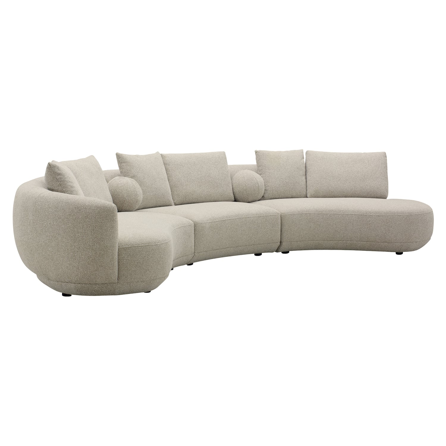 Winslow 6 Seater Upholstered Modular Sofa
