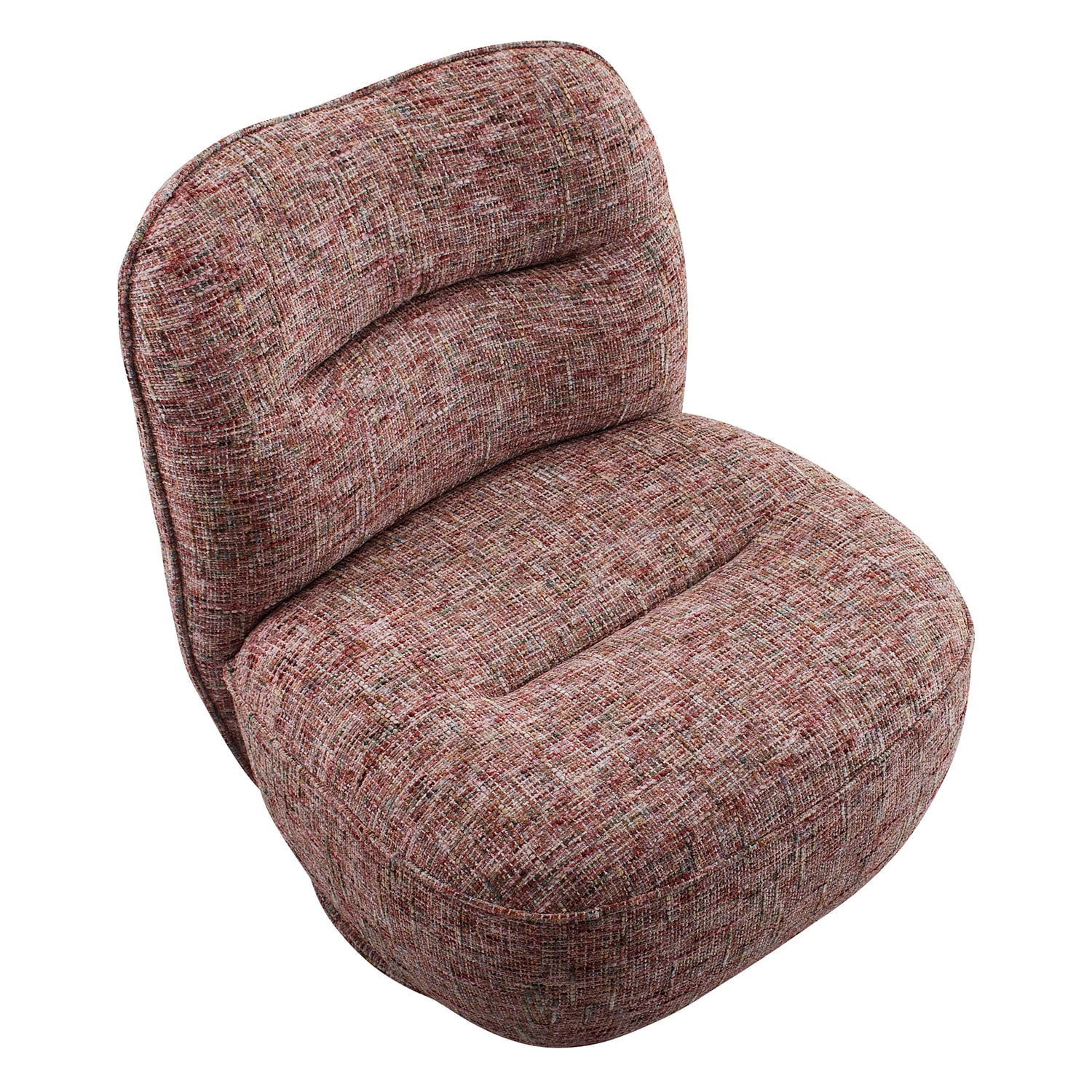 Tusca Upholstered Swivel Accent Chair