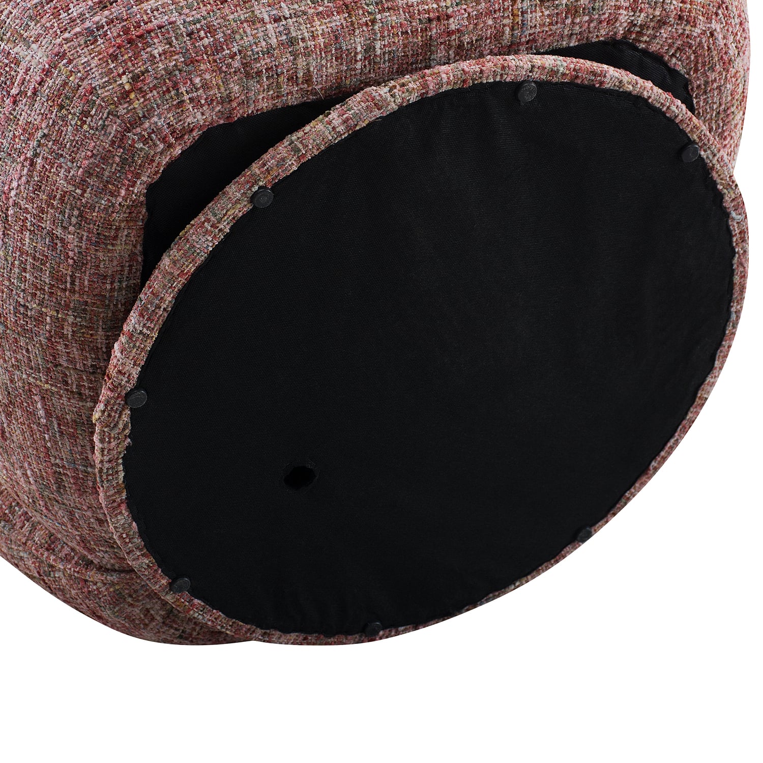 Tusca Upholstered Swivel Accent Chair
