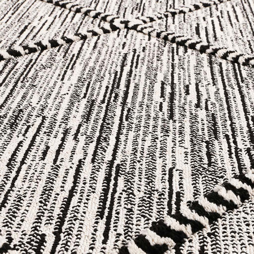 Dark Grey Anthracite Bilbao Power-Loomed Rug