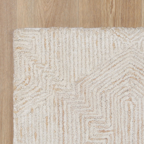 Beige Posy Aquila Power-Loomed Rug