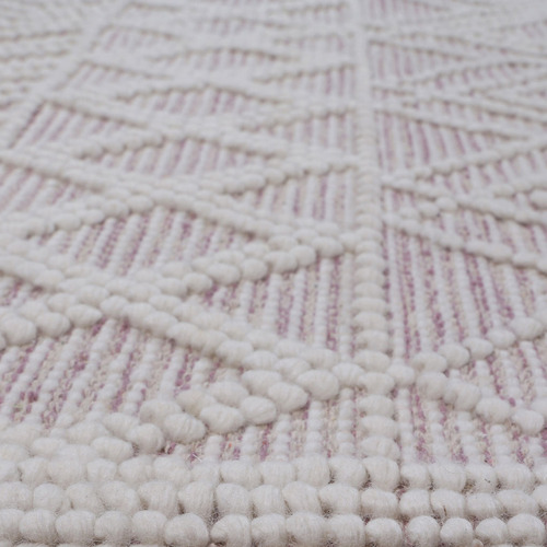 Natural & Blush Perla Wool Rug